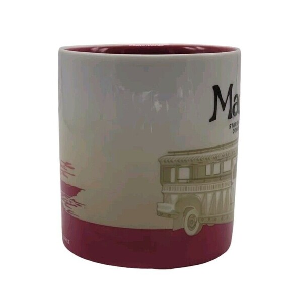 Starbucks MANILA 2014 Global Icon City Collector Series 16 oz Ceramic Cup - Picture 6 of 8